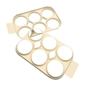 China Cosmetic Bamboo Paper Tray , Coffee Tray Holder Thermoformed Packaging Trays on sale