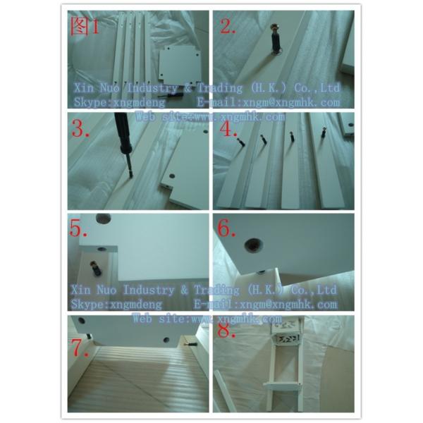 Wooden table, wooden flower pot holder, wooden living room furniture