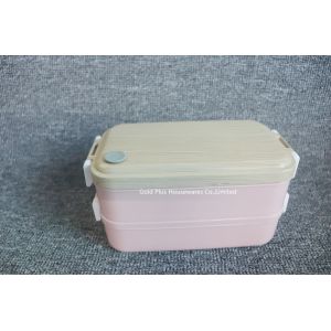 China Vacuum Double Layer Bento Box Leakproof Airtight Storage on sale