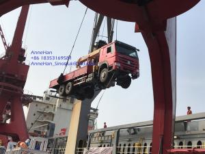 China HOWO 6x4 10 Ton Folding Boom Truck Mounted Crane wholesale
