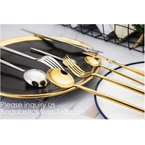 Cutlery Purple Flatware Tianjin Stainless Steel Cutlery,Elegant Design Stainless