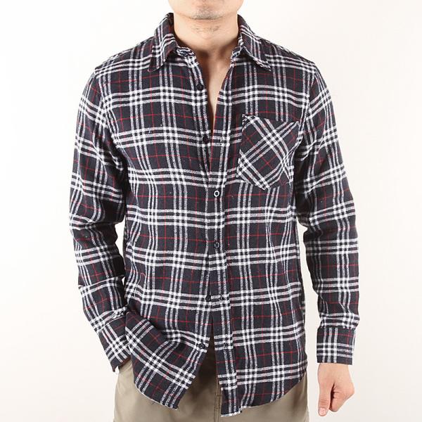 7 Colors Cotton Long Sleeve Mens Casual Plaid Shirts