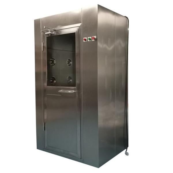Portable Air Shower Stainless Steel 750 Watt Two People Cleanroom Air Shower Unit