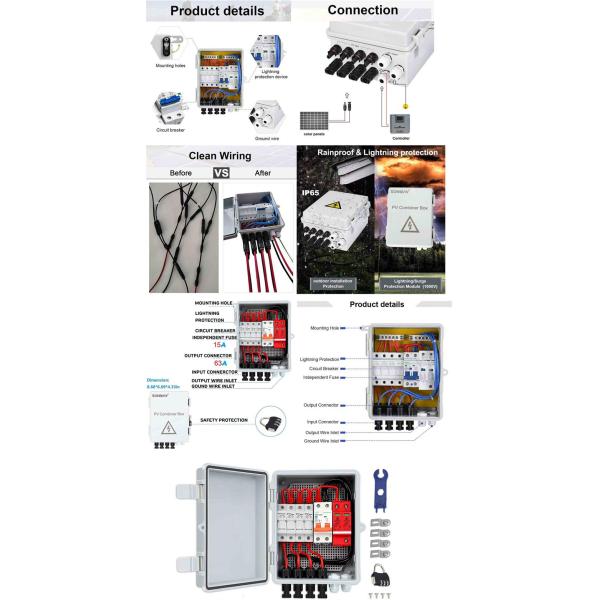 2 String PV Combiner Box