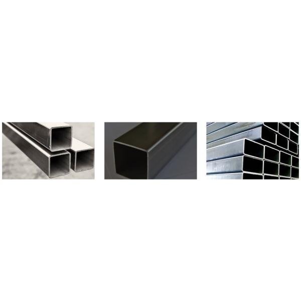 304 Stainless Steel Square Pipe Tube / 316L Stainless Steel Square Tubing 10*10 - 100*100mm