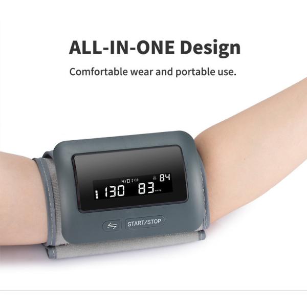 One Click Home Blood Pressure Device Wrist Armband Combo For Hospital