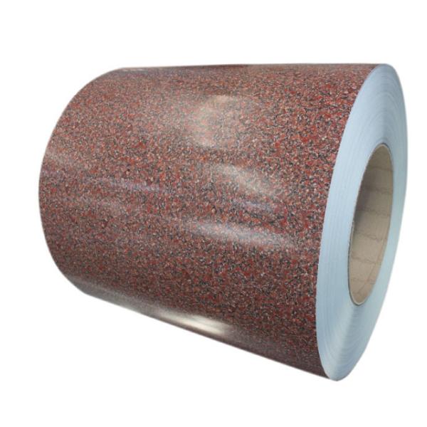 3003 H26 H24 1.0×1200 PVDF GRANITE PATTERNED COLOR ALUMINUM COILS Customized Pattern 50 Years Warranty
