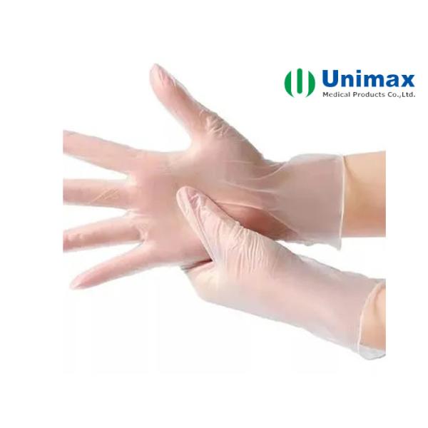 disposable EN455 Clear Plastic Gloves For Food Handling high density
