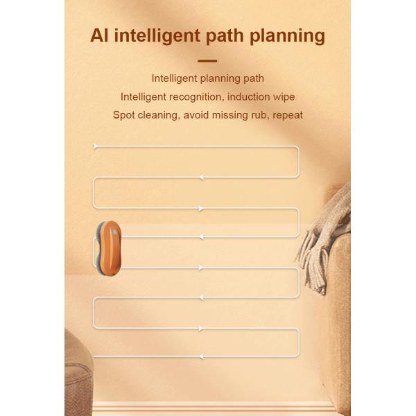 Electric Cordless Vacuum Cleaner Oem Manufacture Window Cleaning Robot Water Tank 50ml