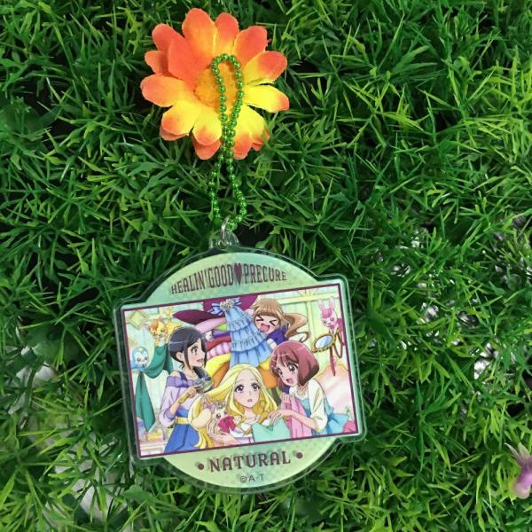 ROHS Approved Custom Anime Acrylic Charms Cartoon Character Print For Gift