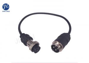 GX16 4Pin Aviation Connector Cable For Vehicle Rear View System