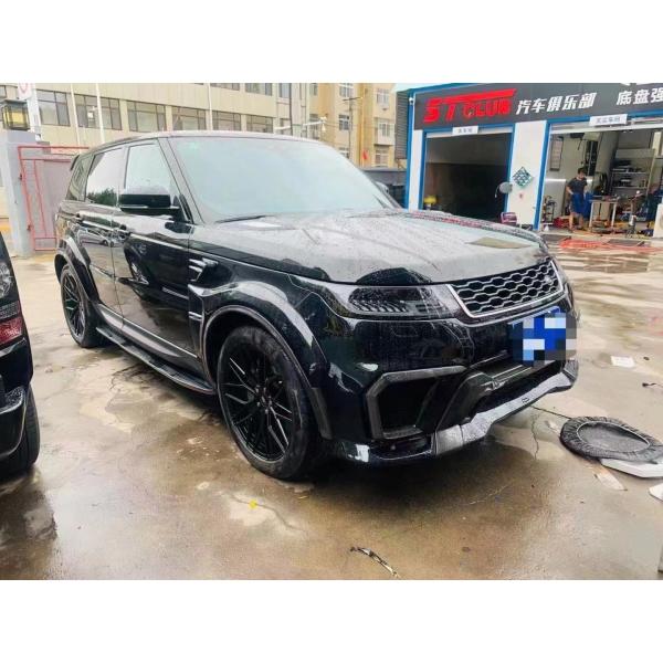 Runde ASPEC Style CF& FRP Wide Body Kit Front Bumper Rear Bumper Side Skirt Fender for Land Rover RANGE ROVE SPORT 2014-2017