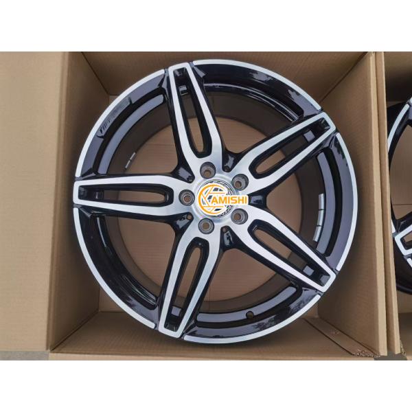 E43 Black Polished 19 Inch Aluminum Rims For E-Class W213 Benz