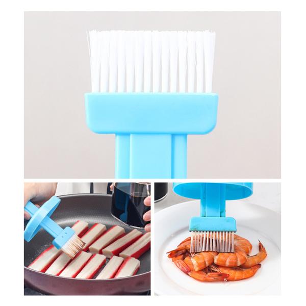Plastic kitchen oil brush Barbecue brush with box