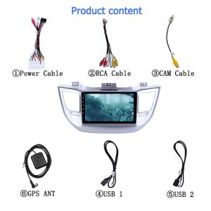 4GB Ix35 Android Car Multimedia Navigation Player With WIFI 4G