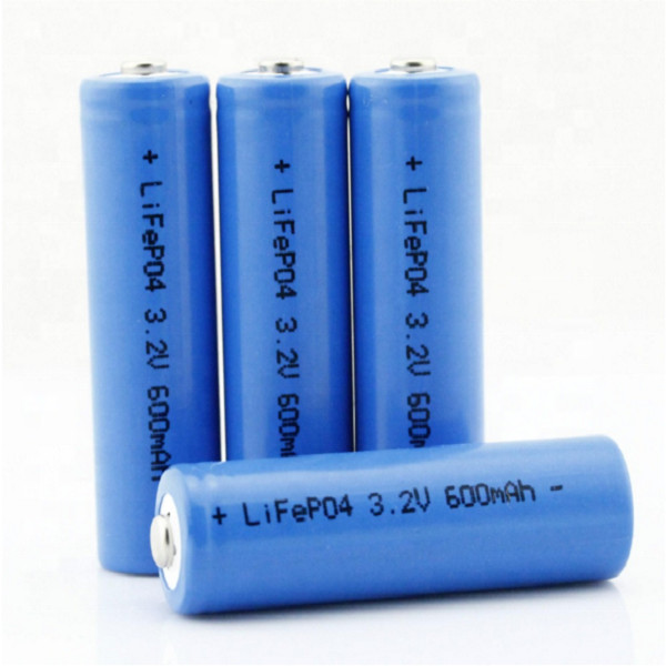 RoHS LiFePO4 Lithium Phosphate 3.2 V 600mah 14500 Aa Rechargeable Battery