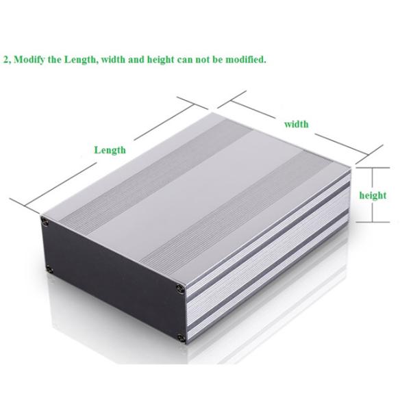100x66x27mm 6063 t5 extruded aluminum box for instrument wholesale and retail