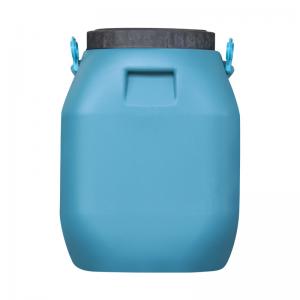 China 50L Square Blue Plastic Barrel Drum Removable Bucket Chemical ISO9001 wholesale