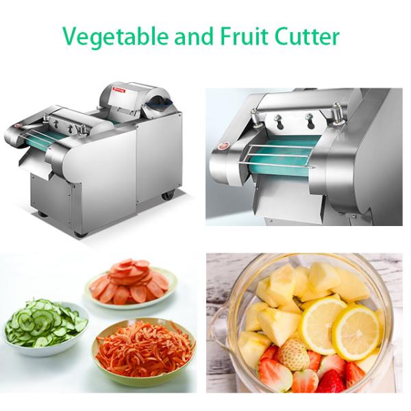 200-1000kg/h Potato Chips Cutting Machine 180kg Multipurpose Vegetable Cutting Machine