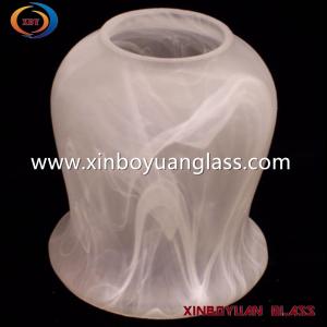 China cloudy Vintage Glass Lamp Globes Replacement wholesale