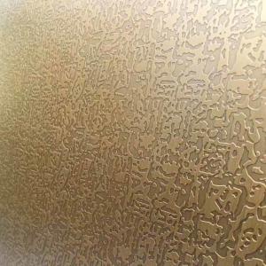 China Grade 304 Free Pattern Etched Antique Copper Stainless Steel Sheet for Gate wholesale