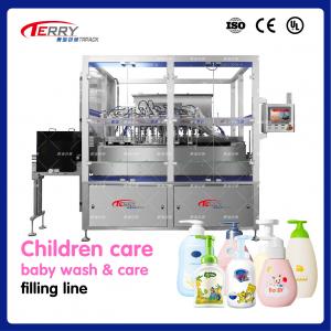 China Bath Milk 8 Head Liquid Filling Machine Bottle Filling 220V/50Hz on sale