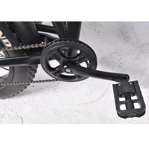 ODM 48V 500W Fat Tire Electric Mountain Bike Shimano 6 Gears Cargo Foldable Ebike