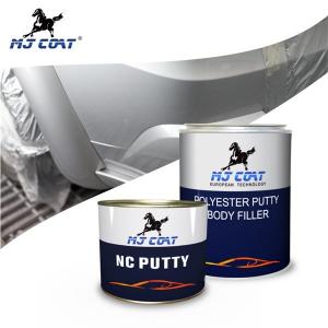 China Fast Dry High Solid Car Body Putty Filler Acrylic Auto Primer 4kg on sale