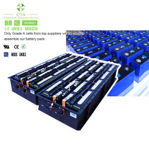 CTS Lithium Battery Pack 320V 90Ah 28.8KWh For Electric Boat Electric Boat