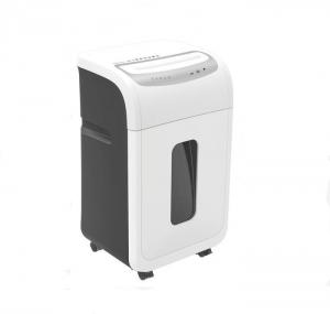 China Professional 25 Sheets Small Cut Shredder with See through Bin and 58 dB Noise Level on sale