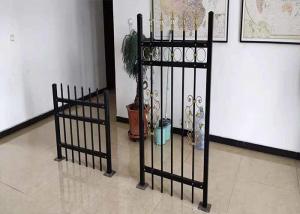 China Australia Hot Dip Galvanized 1.8x2.4m  House Gate Designs Wrought Iron Fence wholesale