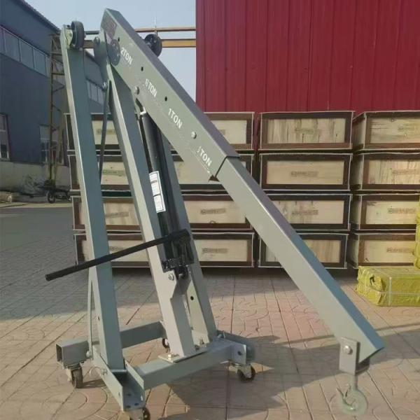 Pneumatic Foldable Shop Crane Engine Crane 2t