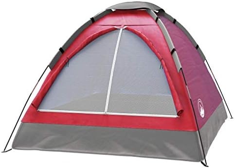 2-Person Dome Tent – Easy Set Up Shelter with Rain Fly and Carry Bag for Camping, Beach, Backpacking, Hiking,