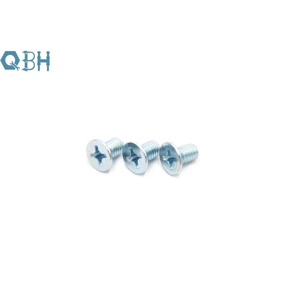 DIN 965 Cross Recessed Countersunk Flat Head Screws Zinc Plating