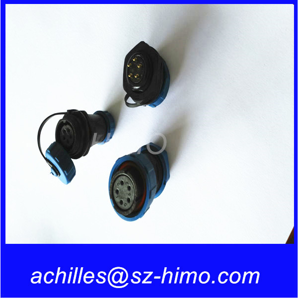 M13 M17 Weipu self-locking waterproof connector IP68 compatible