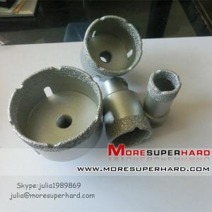 China Vacuum brazed diamond core drill bits,Vacuum brazed diamond tools wholesale