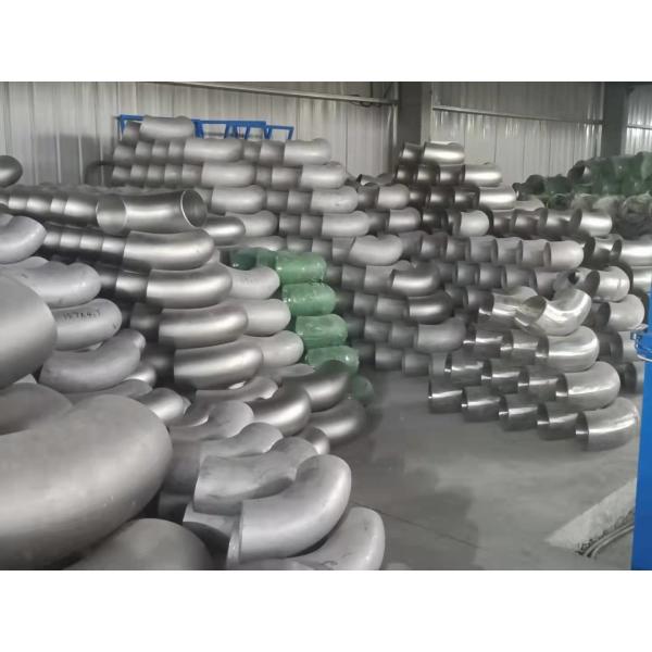 Pipe Fittings 90 Degree Stainless Steel Elbow 4 Inch Sch 40 Long Radius