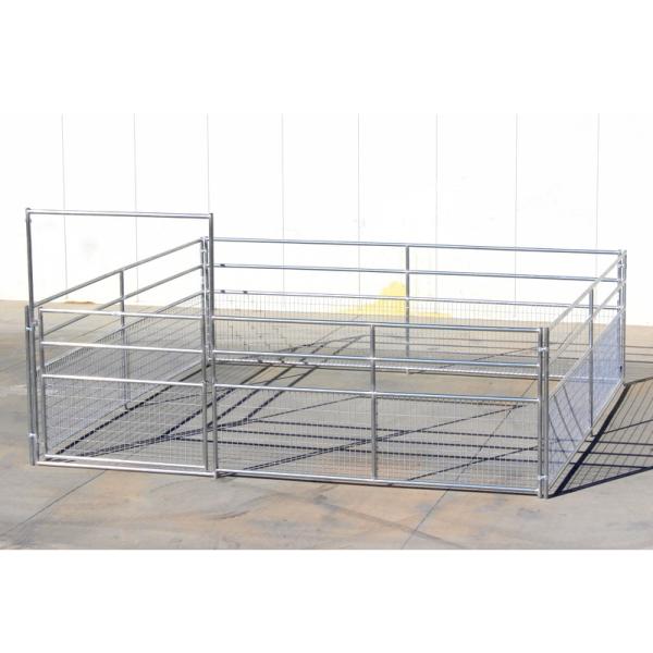 Galvanised 10 Foot Cattle Livestock Fence Panels Powder Coated 66.52 Square Feet