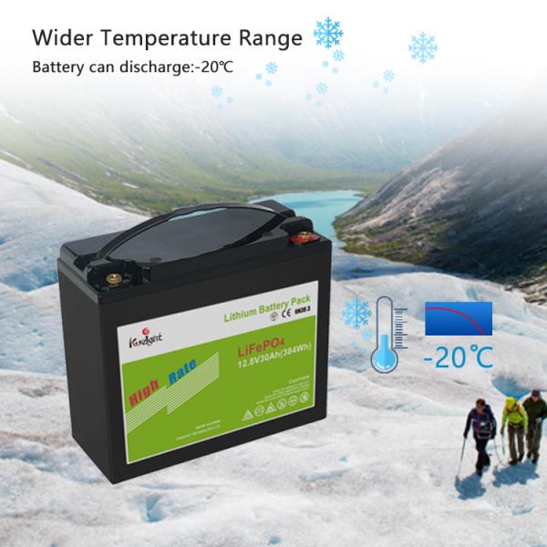 High Quality Over 4000 cycle life 12V Rechargeable 30Ah Solar Street Light Backup Power Li-po Battery Emergency Light Ba