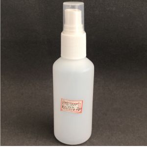 China HDPE Alcohol 100ML Plastic Spray Bottle on sale