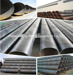 China ASTM A554 ERW 316l spiral welded steel pipe for sale ASTM A53 BS1387 BLACK ERW WELDED STEEL PIPE on sale