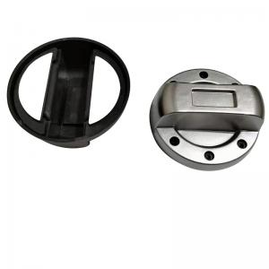 China YK-HRGS01 Car Gas Cap Cover ABS Silver Black Gas Cap Decro Replacement China customized Supplier wholesale