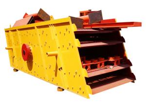 China Mineral Processing Machine Aggregate Vibrating Screen Multiple Layers Rustproof wholesale
