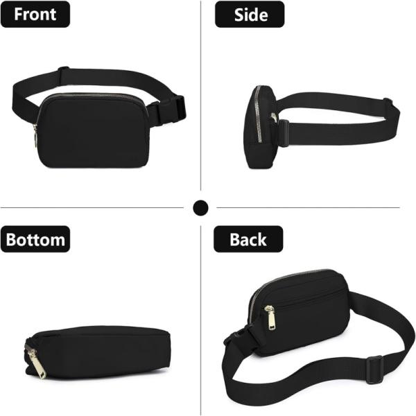 Sport Travel Hip Bum Waist Pack Side Chest Bags Customizable Patterns Logo