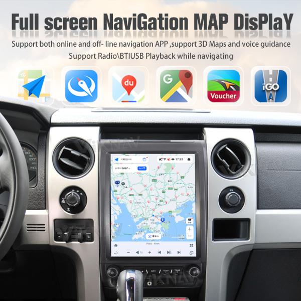 12.1inch Touch Screen Car Radio For Ford F150 2009 - 2012 Android 13 Multimedia Player GPS Navigation Head Unit Carplay