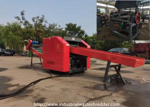 China Vehicle Mat Waste Shredder Polyester/PP/TPU Carpet Rugs Cutter Twisted Blades wholesale