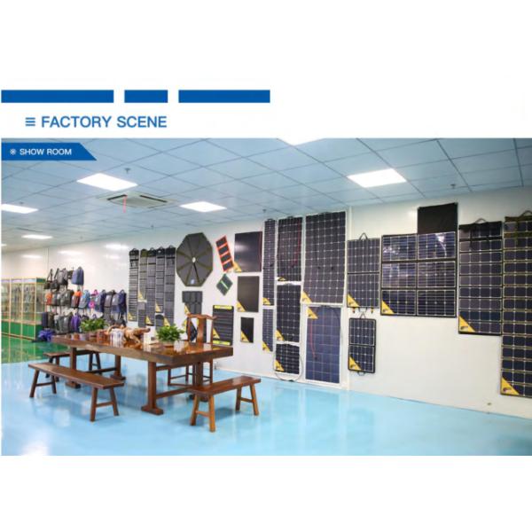 21W 20 Watt Foldable Solar Panel For Camping And Mobile Charging ROHS Certified