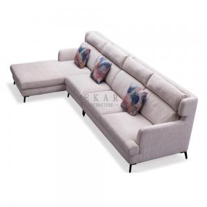 China Relax Modern L Shape Living Room Furniture Set Sofa on sale