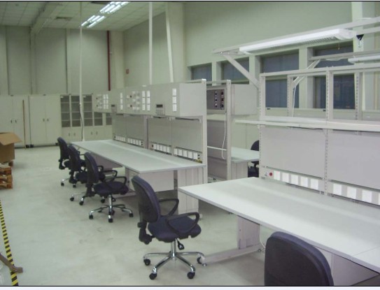 Electronic Laboratory 1000kg Antistatic ESD Work Table workbenches