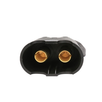 2 Way Trailer Connector Socket Lightweight Black Color With OEM Standard